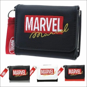 マーベル MARVEL ミニ口金財布 サイフ ブランドロゴウォレット 三つ折り財布 クラックス