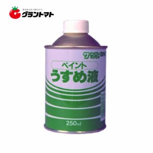 ペイントうすめ液 250ml 油性塗料用うすめ・洗浄液 サンデーペイント