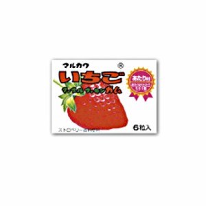 マルカワ いちごマーブルガム(アタリ付き) 6粒 36コ入り