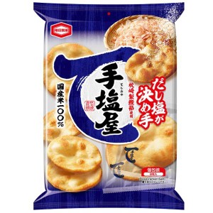 亀田製菓 手塩屋 8枚 12コ入り 2023/08/01発売 (4901313207604)