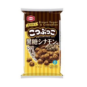 亀田製菓 こつぶっこ 黒糖シナモン味 80g 12コ入り 2024/03/18発売 (4901313810996)