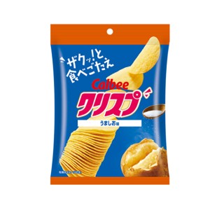 カルビー クリスプ うましお味 45g 16コ入り 2024/04/01発売 (4901330620950)