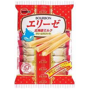 ブルボン エリーゼ北海道ミルク 16本（2本×8袋） 48コ入り 2023/07/25発売 (4901360354214c)