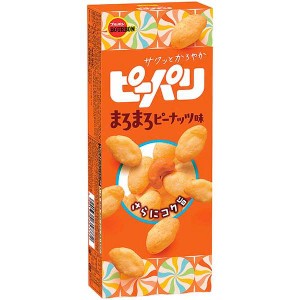 ブルボン ピーパリまろまろピーナッツ味 54g 10コ入り 2024/03/19発売 (4901360357772)