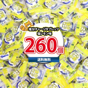 (地域限定送料無料) お菓子 詰め合わせ カバヤ 塩分チャージタブレッツ 塩レモン味 260コ(4901550151296sx260k) 【セット 業務用 福袋 子