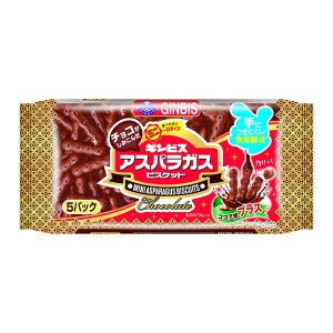 ギンビス チョコがしみこんだミニアスパラガス５P 125g 12コ入り 2022/11/07発売 (4901588617221)