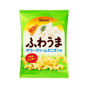 東ハト ふわうまサワークリームオニオン味 55g 12コ入り 2024/05/20発売 (4901940114962)