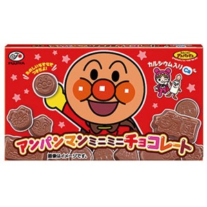 不二家 アンパンマンミニミニチョコレート 15粒 160コ入り 2022/08/30発売 (4902555264677c)