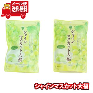 (メール便で全国送料無料)お菓子 詰め合わせ シャインマスカット大福【2コ】  (4990485048115sx2m)【送料無料 詰め合わせ おやつ 小袋 個