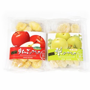 (メール便で全国送料無料)  森田製菓 りんごのグラッセ ＆ 梨のグラッセ セット おかしのマーチ