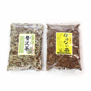 (メール便で全国送料無料)  森田製菓 贅沢茶 ＆ ぼけない茶 セット おかしのマーチ