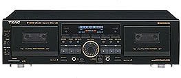 TEAC カセットデッキ ブラック W-860R-B(中古品)