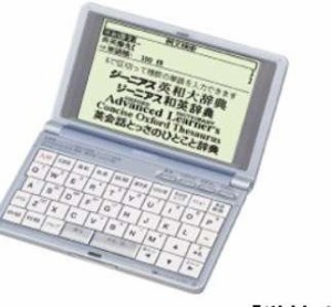 SEIKO/セイコー電子辞書 SR-T5000（ジーニアス英和第辞典等英語充実/広辞苑(中古品)