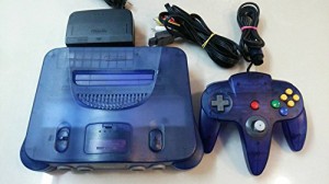 NINTENDO64本体 ミッドナイトブルー(中古品)