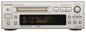 ONKYO INTEC205 MDデッキ MDLP対応 シルバー MD-105TX(S)(中古品)