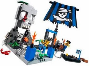 レゴ (LEGO) パイレーツジュニア ガイコツ島 7074(中古品)