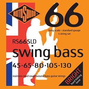 ROTOSOUND/ロトサウンド ROT-RS665LD [45-130] 5弦用ベース弦(中古品)