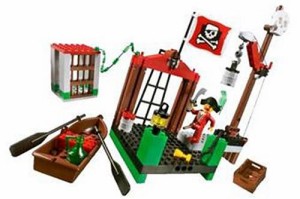 レゴ (LEGO) パイレーツジュニア 海ぞくたちの埠頭 7073(中古品)