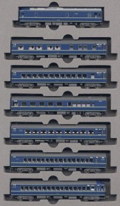 KATO Nゲージ 20系 初期あさかぜ 基本 7両セット 10-368 鉄道模型 客車(中古品)