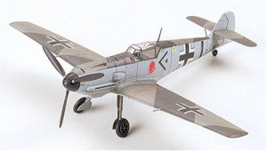 タミヤ 1/72 ウォーバードコレクション No.50 ドイツ空軍 メッサーシュミッ(中古品)