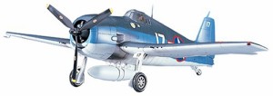 ハセガワ 1/48 F6F-3 ヘルキャット USS エセックス #JT34(中古品)