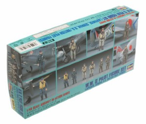 ハセガワ 1/48第二次世界大戦 パイロット フィギュア セット(中古品)