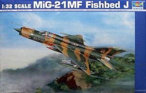 トランペッター 1/32 Mig-21MF プラモデル(中古品)