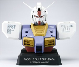 MFセレクション ガンダム胸像ディスプレイケース(中古品)