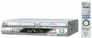 パナソニック 200GB DVDレコーダー VHSビデオ一体型 DIGA DMR-EH70V-S(中古品)