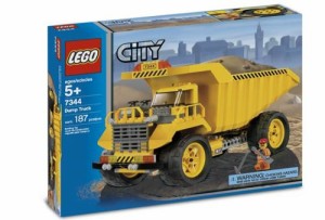 レゴ　シティ　LEGO　7344 Dump Truck 並行輸入品(中古品)