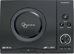 ROCKRIDGESOUND コンパクトDVDプレーヤー DVP-3(BLACK)(中古品)