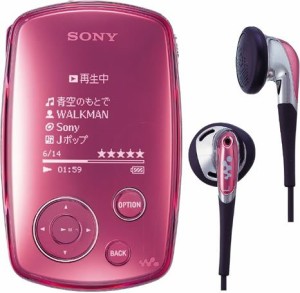 SONY ウォークマンAシリーズ 6GB ピンク[NW-A1000/P](中古品)
