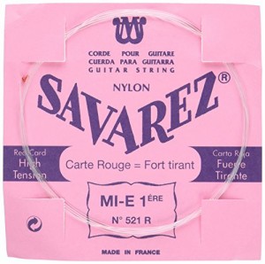 SAVAREZ サバレス クラシックギター弦 ピンクラベル ノーマルテンション1弦(中古品)