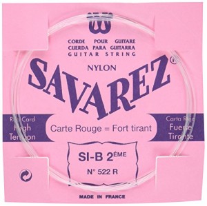 SAVAREZ サバレス クラシックギター弦 ピンクラベル ノーマルテンション2弦(中古品)