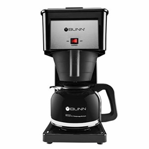  並行輸入 BUNN GRB Velocity Brew 10-Cup Home Coffee Brewer Black　コ(中古品)