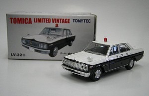 トミカリミテッドヴィンテージ LV-32a 日産セドリック ( パトカー )(中古品)