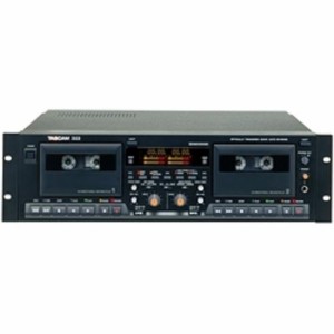 TASCAM ダブルカセットデッキ 完全独立オートリバース ドルビーB/C・CPS搭 (中古品)