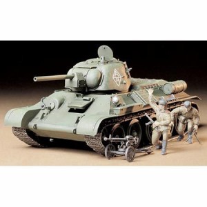 タミヤ 1/35 ミリタリーミニチュアシリーズ No.149 ソビエト陸軍 T34/76 戦(中古品)