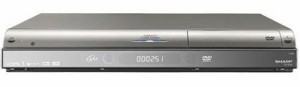シャープ 500GB DVDレコーダー AQUOS DV-AC55(中古品)