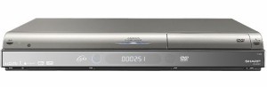 シャープ 250GB DVDレコーダー AQUOS DV-AC52(中古品)