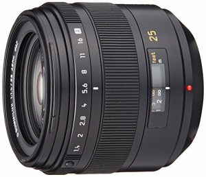 パナソニック 単焦点レンズ フォーサーズ用 ライカ D SUMMILUX 25mm/F1.4 A(中古品)