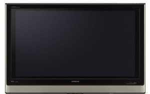 日立 37V型 プラズマ テレビ P37-HR01 ハイビジョン HDD内蔵 2007年モデル(中古品)