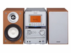 SONY MD搭載オールインワンコンポ CMT-M35WM S シルバー(中古品)