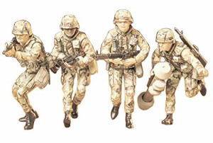 タミヤ 1/35 ミリタリーミニチュアシリーズ No.133 アメリカ陸軍 現用陸軍 (中古品)