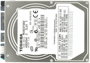 東芝　MK8037GSX　80GB　内蔵型HDD(中古品)