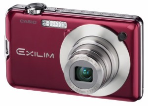 CASIO デジタルカメラ EXILIM (エクシリム) EX-S10 レッド EX-S10RD(中古品)