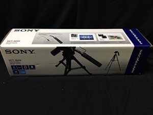 ソニー SONY 三脚 リモコン三脚 3段 中型 3WAY雲台 アルミ VCT-50AV(中古品)