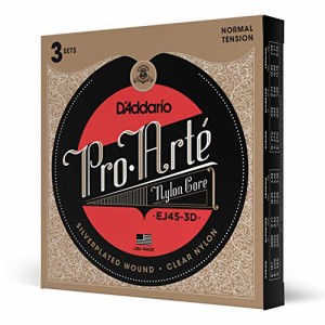 D'Addario ダダリオ クラシックギター弦 プロアルテ Silver/Clear Normal E(中古品)