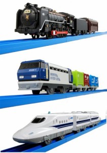 プラレール スーパー列車大集合セット-新幹線・SL・貨物-(中古品)
