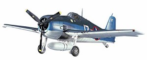 ハセガワ 1/48 アメリカ海軍 F6F-3 ヘルキャット USS エセックス プラモデ (中古品)